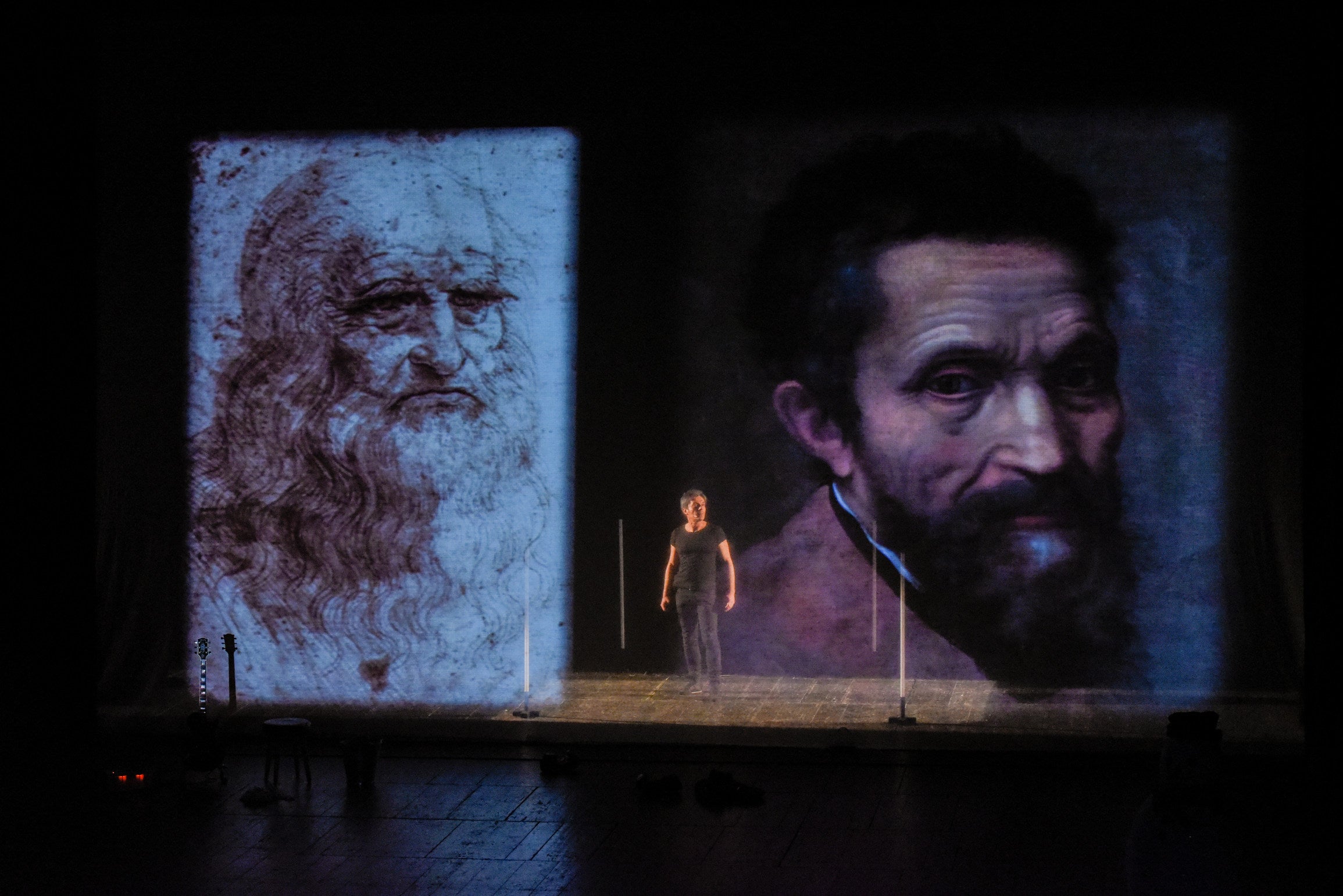 Michelangelo e il pupazzo di neve